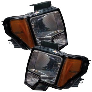 Ford F-150 Headlight Assemblies - ORACLE Lighting - ColorSHIFT w/ BC1 Controller - Black - `09-`14